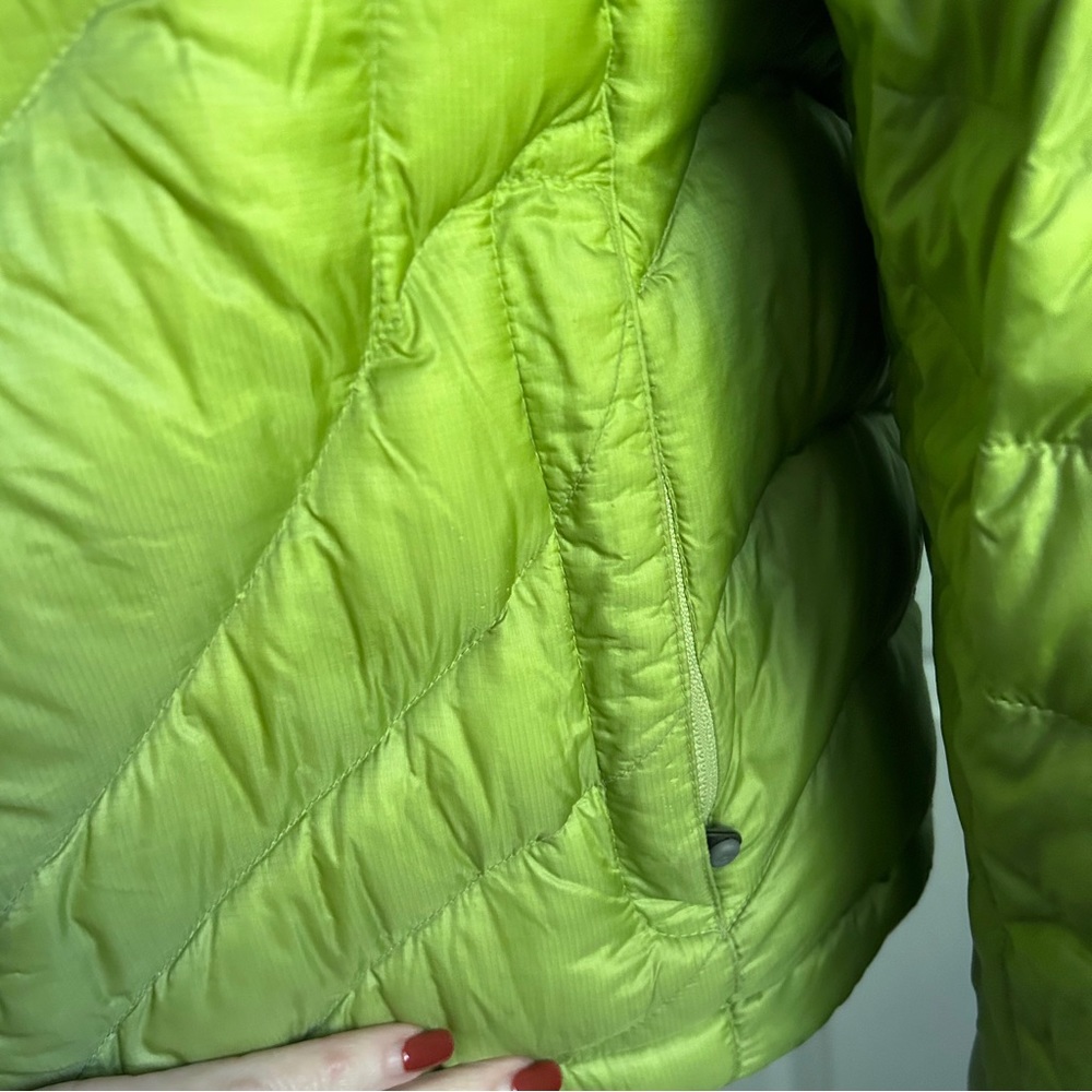 The North Face Summit Series Lime Puffer Down Jacket Small - Picture 9 of 16